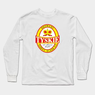 Tyskie Polish Beer Long Sleeve T-Shirt